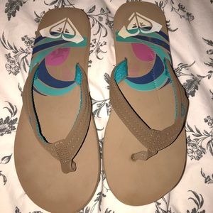 Roxy flip flops
